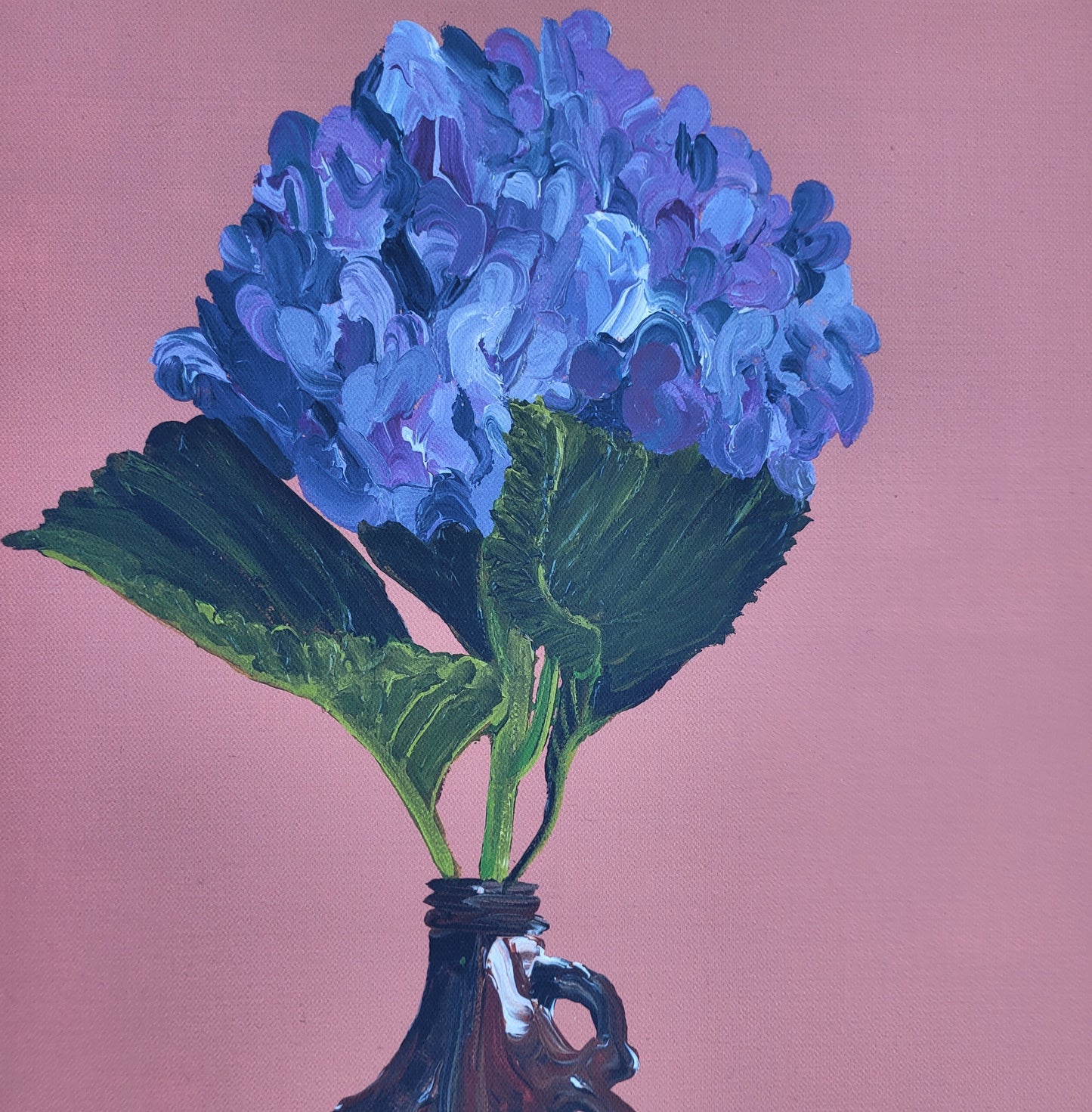 Framed Canvas Flowers and Negronis