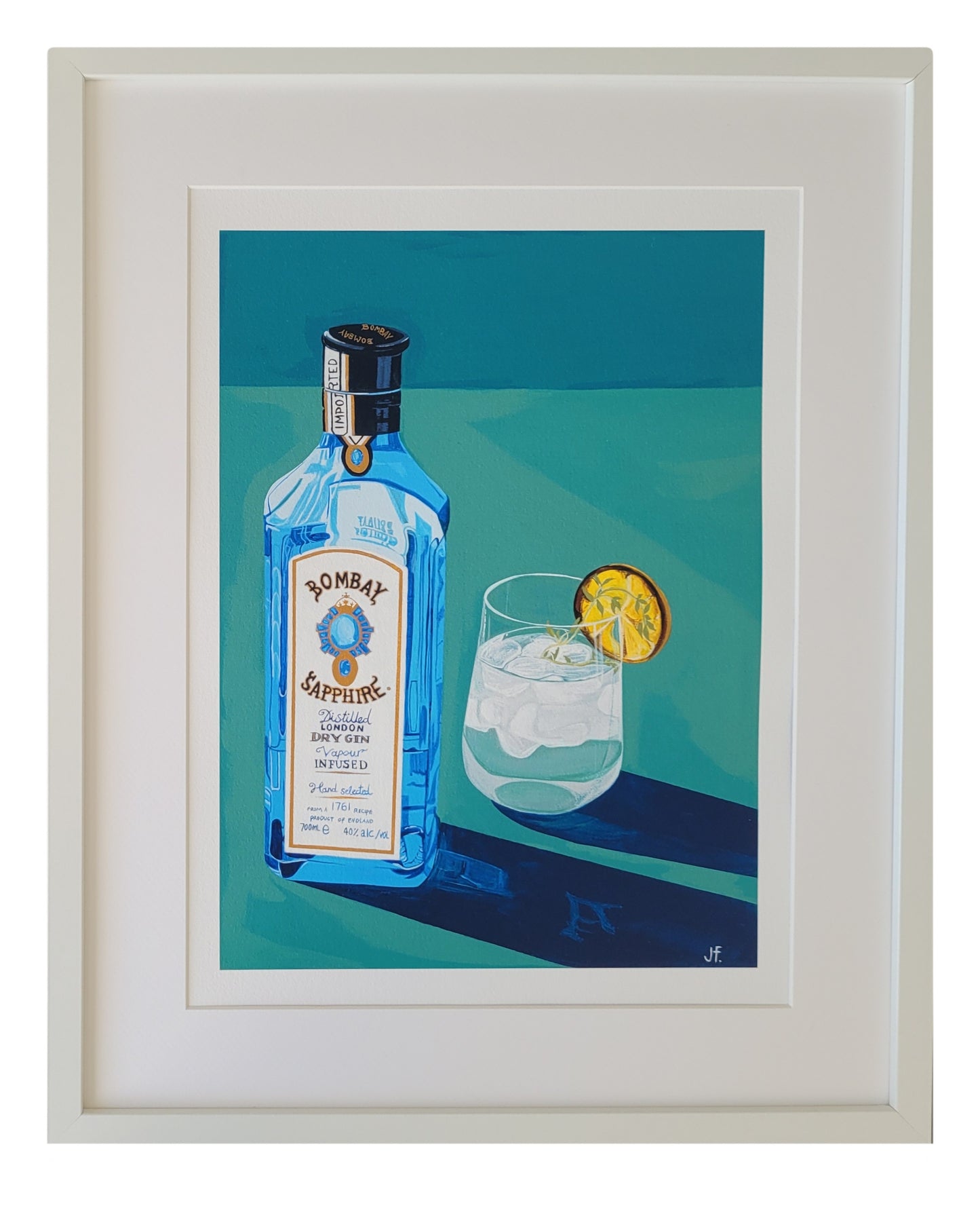 Bombay Gin print