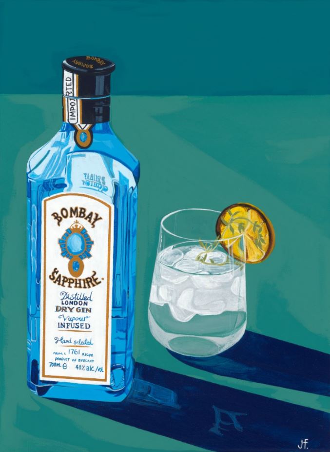 Bombay Gin print