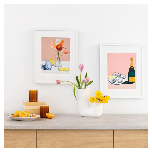 Oysters and Champagne Print