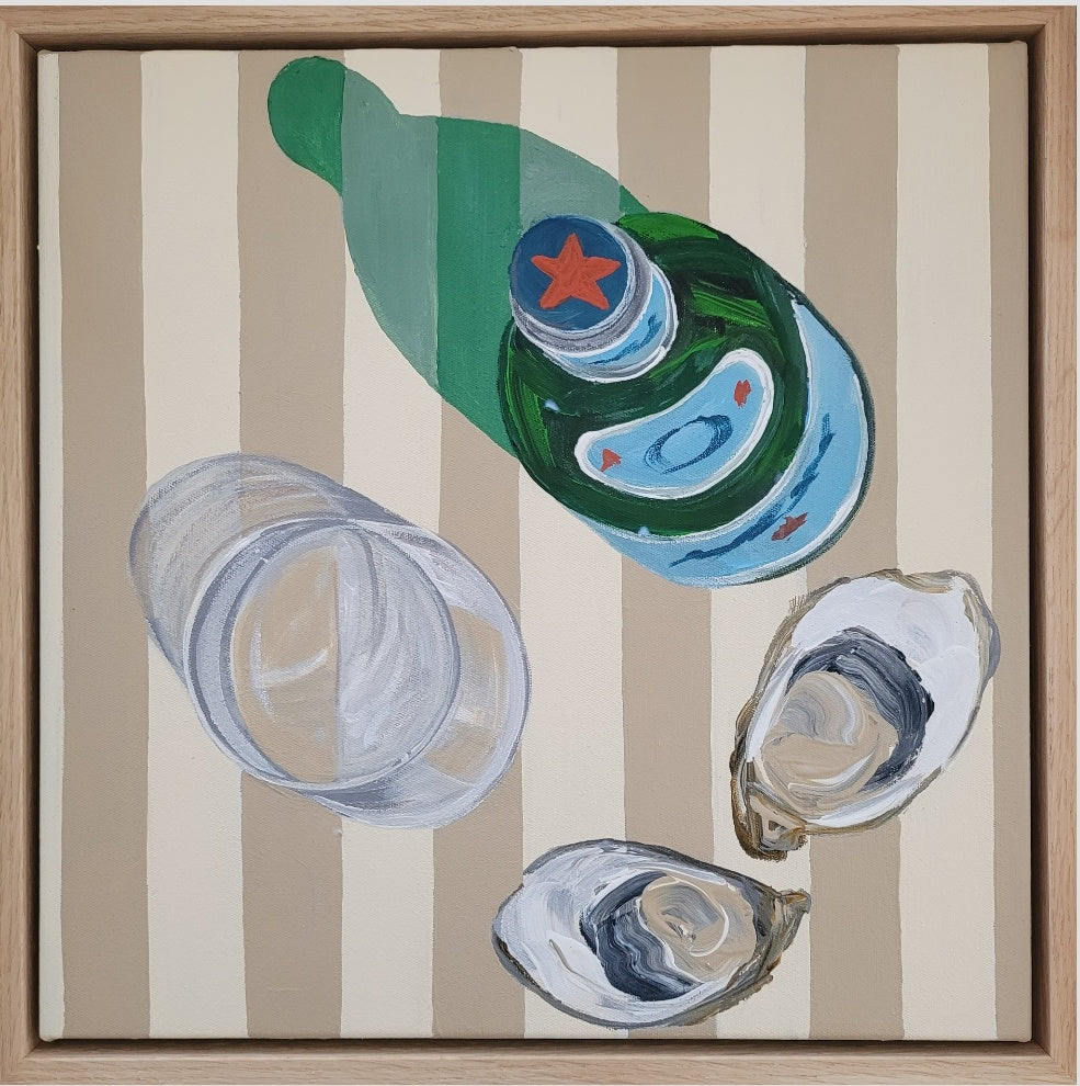 S.Pellegrino and Oysters