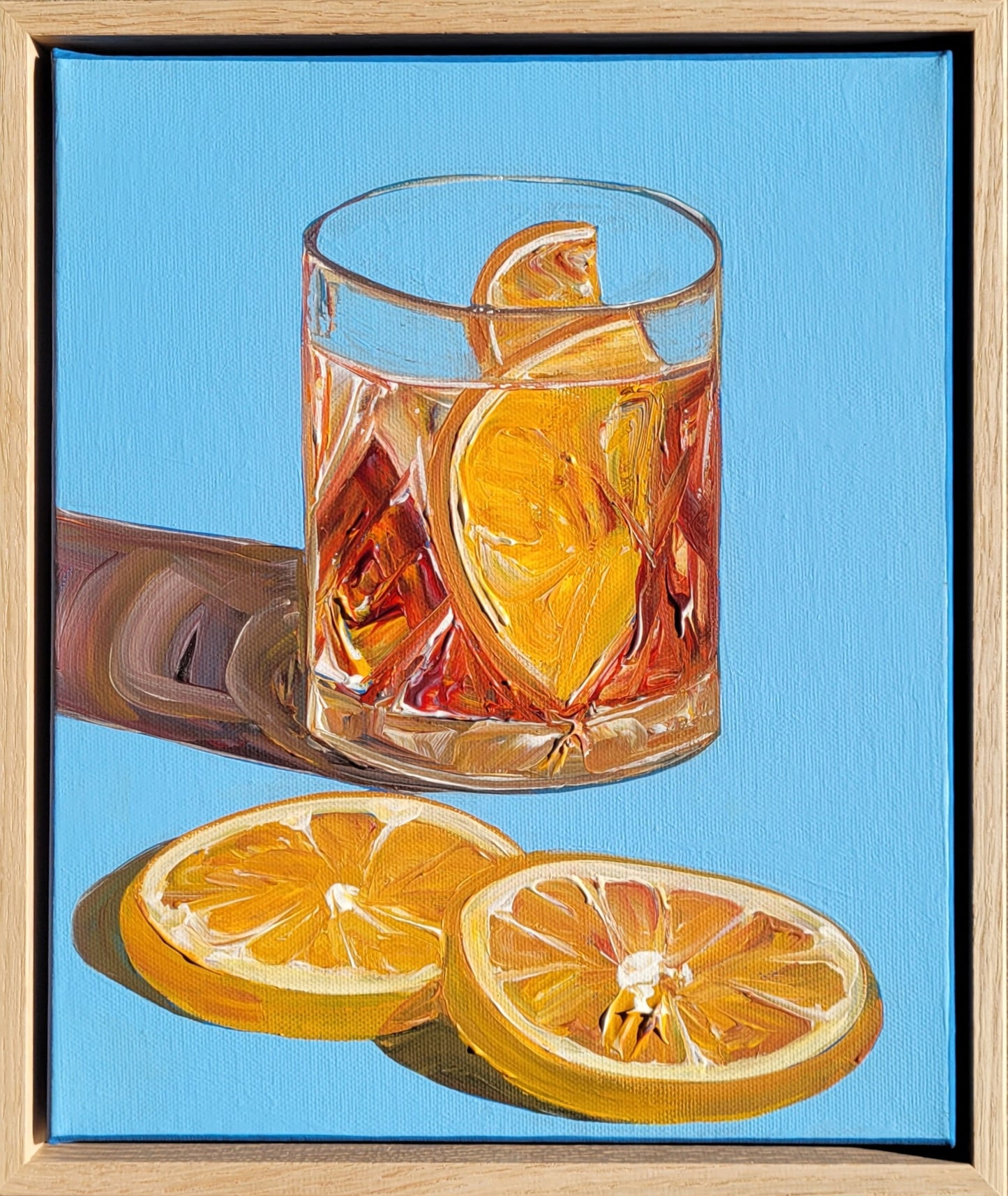 Negroni and Orange