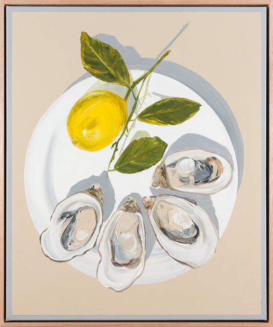 Natural Oysters with Lemon