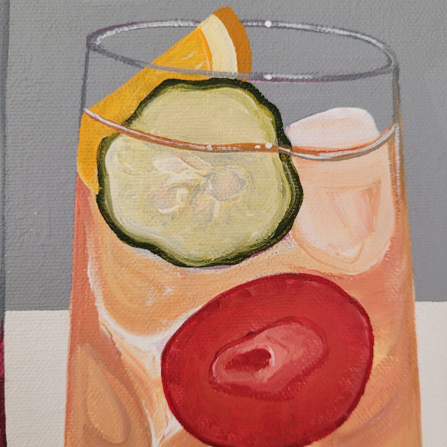 Peony and Pimm's