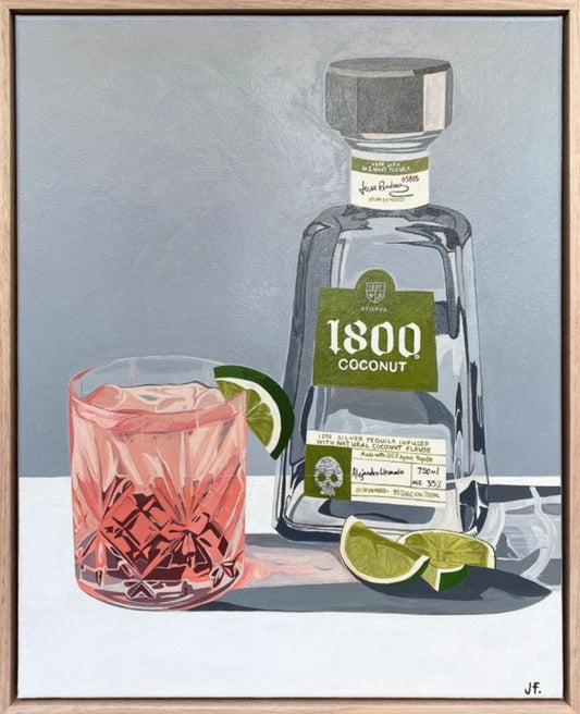 Guava Coconut and Lime Margarita