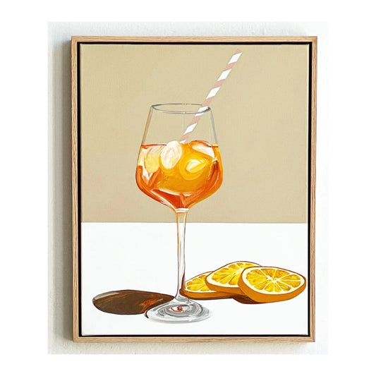 Aperol and Orange Slices