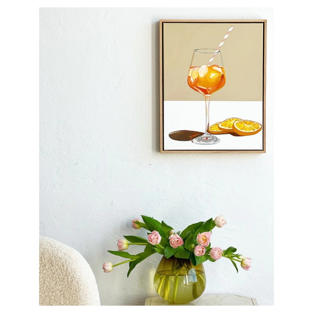 Aperol and Orange Slices