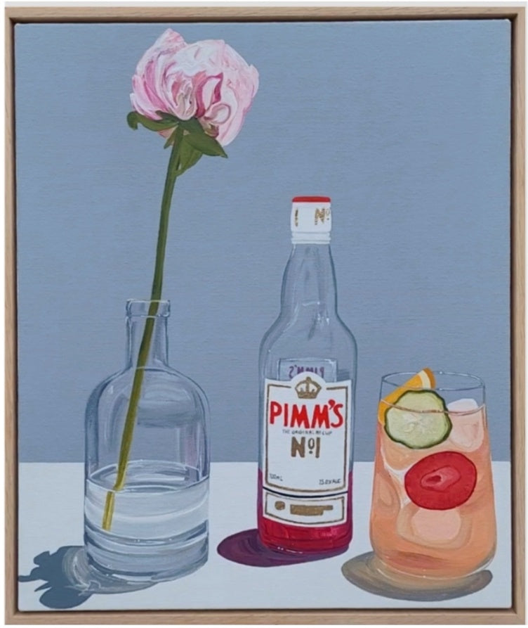 Peony and Pimm's