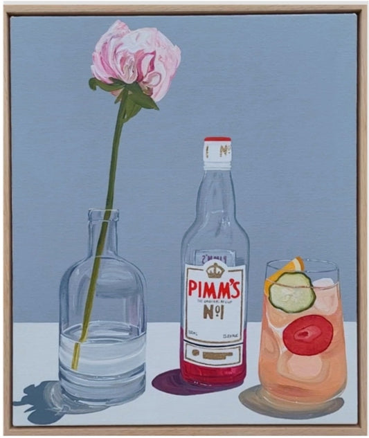 Peony and Pimm's