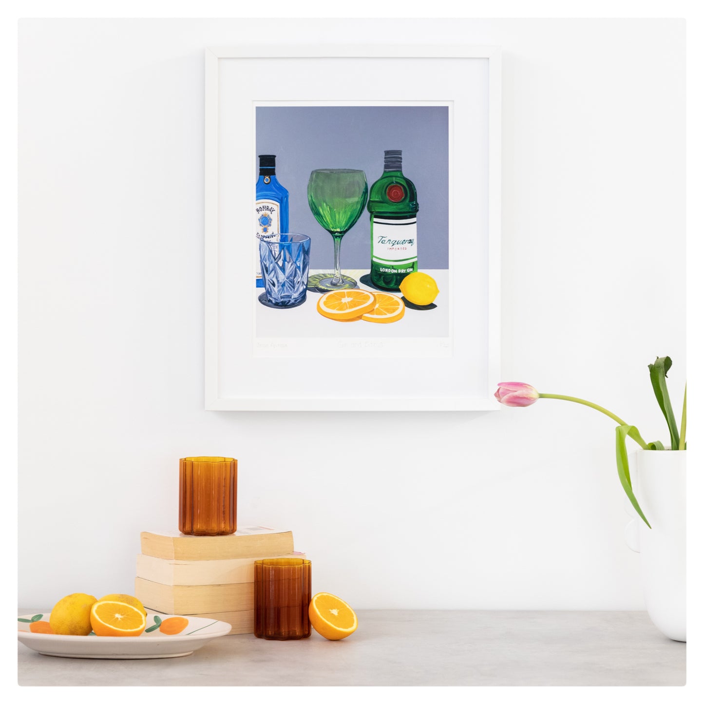 LIMITED EDITION Gin and Citrus Print