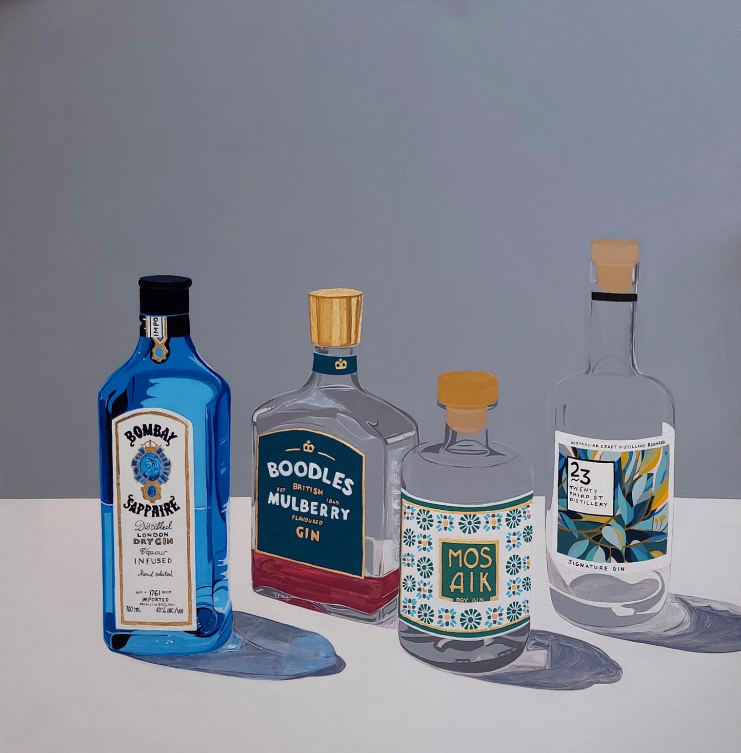 Gin Shelf